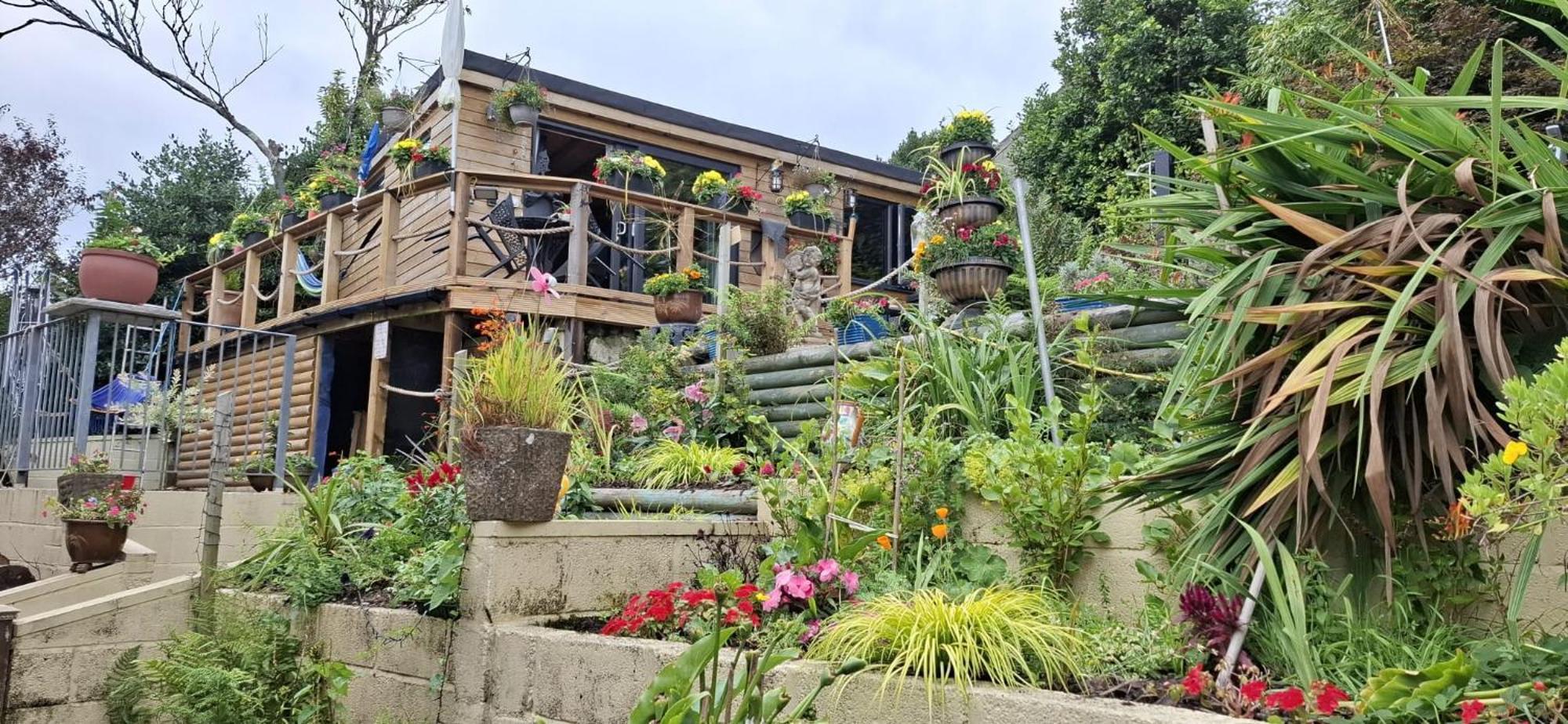 Cosy Cornish Cabin St Austell Exteriör bild