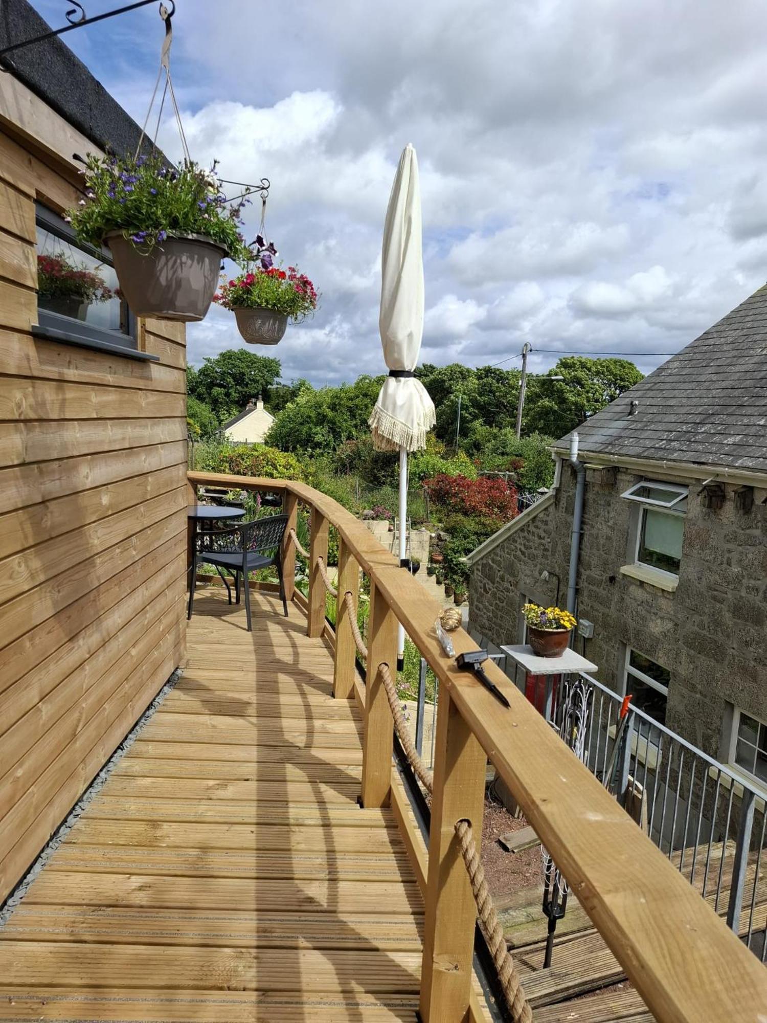Cosy Cornish Cabin St Austell Exteriör bild