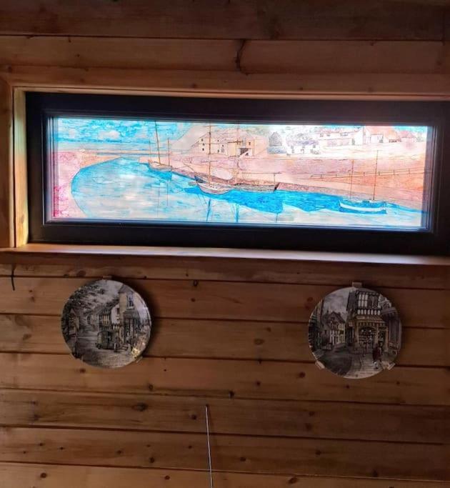 Cosy Cornish Cabin St Austell Exteriör bild